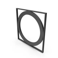 Tumble Dry Normal Temperature Symbol PNG & PSD Images