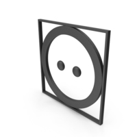 Tumble Dry Medium Temperature Symbol PNG & PSD Images