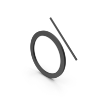 Dry Clean No Steam Symbol PNG & PSD Images