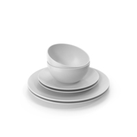 Dish Set PNG & PSD Images
