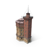 Old Water Tower PNG & PSD Images