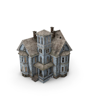 Old Haunted House PNG & PSD Images