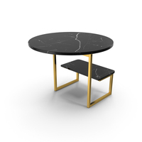 Black Marble Table PNG & PSD Images