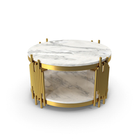 White Marble Table PNG & PSD Images