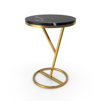 Black Marble Table PNG & PSD Images