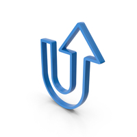 U Turn Up Arrow Symbol PNG & PSD Images