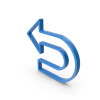 U Turn Sideway Arrow Symbol PNG & PSD Images