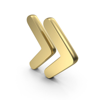 Right Double Arrow Symbol PNG & PSD Images