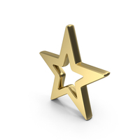 Star Outline Symbol PNG & PSD Images