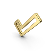 Check Mark Outline Symbol PNG & PSD Images