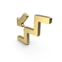 Stairs Down Symbol PNG & PSD Images