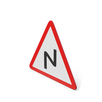 Double Bend Sign PNG & PSD Images