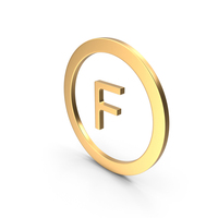 Gold Dry Clean Petroleum Only Symbol PNG & PSD Images