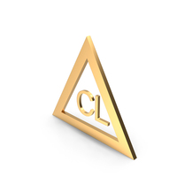 Gold Chlorine Bleach Symbol PNG & PSD Images
