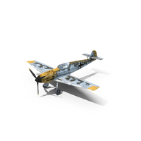 War Plane Messerschmitt Bf 109 PNG & PSD Images