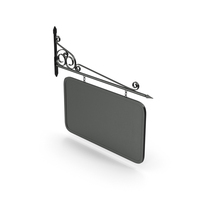 Wall Mount Street Signboard PNG & PSD Images