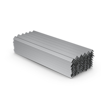 Stacked Metal Flat Bars PNG & PSD Images