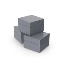 Gray Ring Boxes PNG & PSD Images