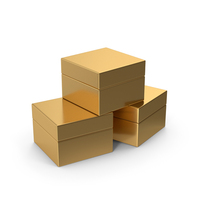 Gold Ring Boxes PNG & PSD Images