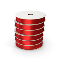 Red Ribbon Reels PNG & PSD Images