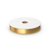Gold Ribbon Reel PNG & PSD Images