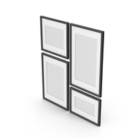 Black Picture Frames PNG & PSD Images