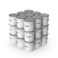 Plastic Paint Buckets PNG & PSD Images