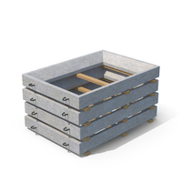 Stacked Concrete Window Panels PNG & PSD Images