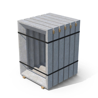 Concrete Window Panels PNG & PSD Images
