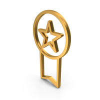 Gold Achievement Badge Icon PNG & PSD Images