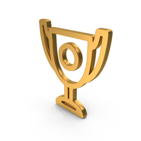 Award Champion Cup Icon Gold PNG & PSD Images