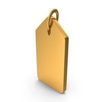 Price Tag Icon Gold PNG & PSD Images