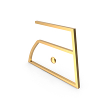 Gold Iron Low Temperature Symbol PNG & PSD Images