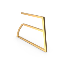 Gold Iron Symbol PNG & PSD Images