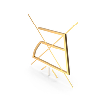 Gold Do Not Steam Symbol PNG & PSD Images