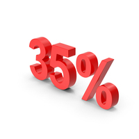 35 Percentage PNG & PSD Images