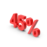 45% Symbol PNG & PSD Images
