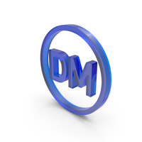 Glass German Deutsche Mark Icon PNG & PSD Images