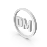White German Deutsche Mark Icon PNG & PSD Images