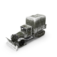 GAZ AA Winter Service Vehicle PNG & PSD Images