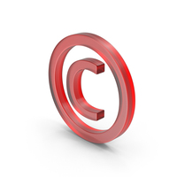 Copyright Icon Glass PNG & PSD Images