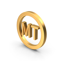 Trademark Icon Gold PNG & PSD Images