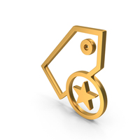 Bookmark Icon Gold PNG & PSD Images