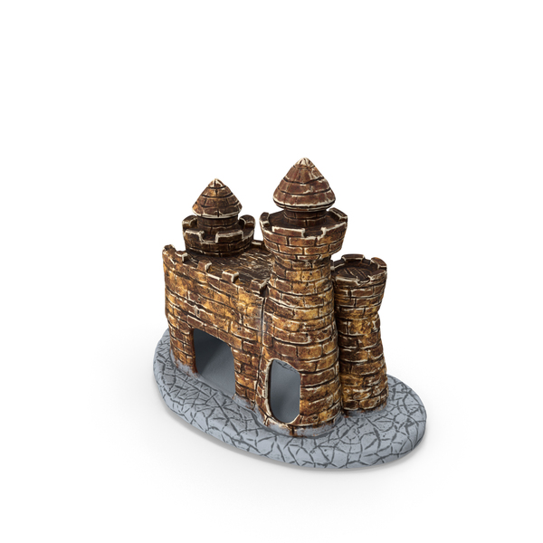 Castle Aquarium Decoration PNG & PSD Images