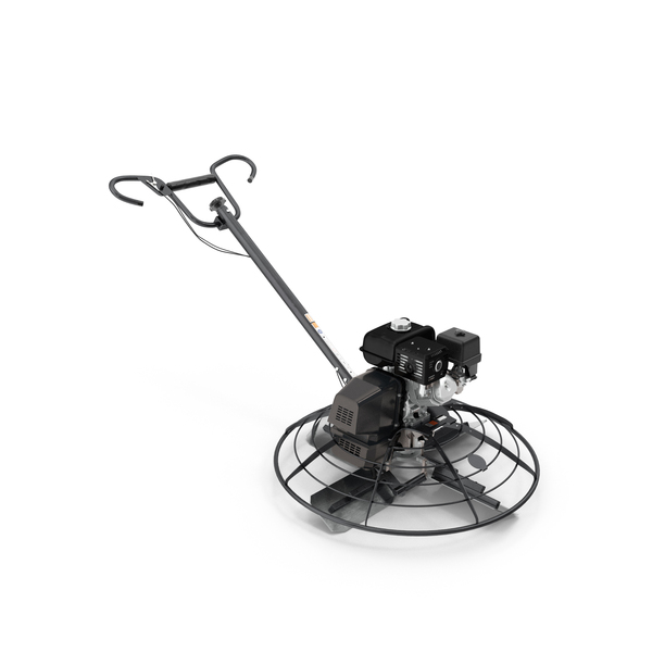Concrete Power Trowel Grey PNG & PSD Images