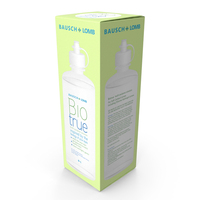 Contact Lens Fluid Packaging Bio True PNG & PSD Images