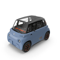 Electric Scooter Citroen Ami PNG & PSD Images