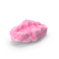 Pink Chewed Bubble Gum with Teeth Marks PNG & PSD Images