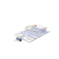 Silicone Coated Idealcare Foley Catheter PNG & PSD Images