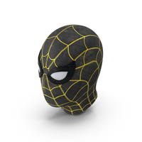 Spiderman Black Suit Helmet PNG & PSD Images